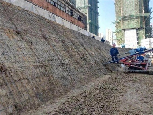 马边建筑边坡支护